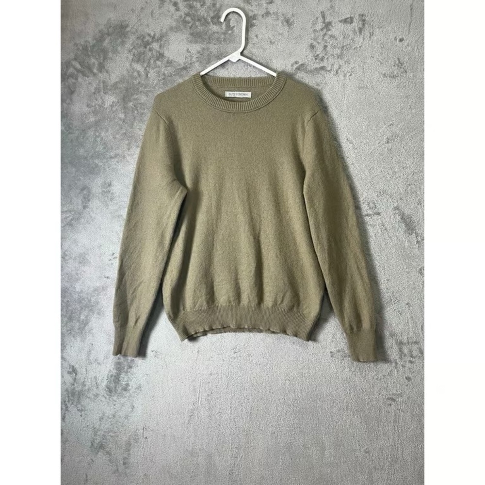 Saturdays New York City Olive Green Crewneck Sweater
